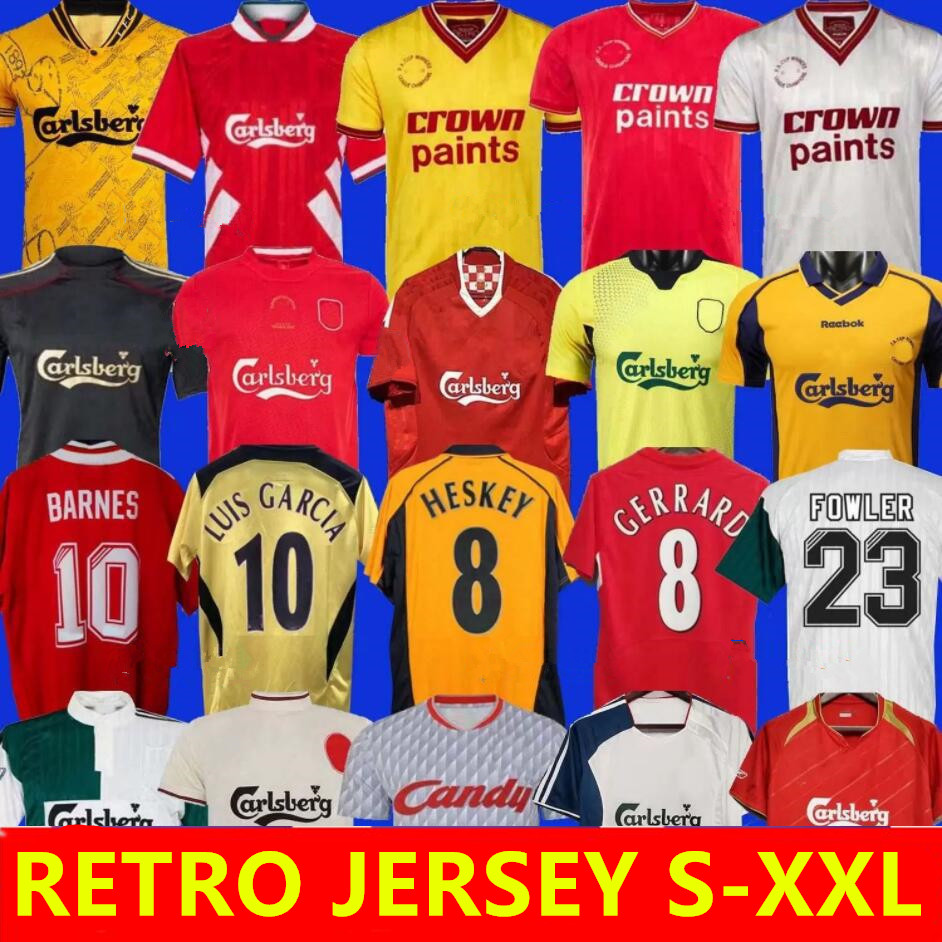 

DALGLISH HESKEY Mens Retro Soccer Jerseys 85 86 08 09 2010 FOWLER GERRARD TORRES KUYT Home Away 3rd Football Shirt retro Suarez McManaman Uniforms 1993 1995 04 05, 89 91 away jersey