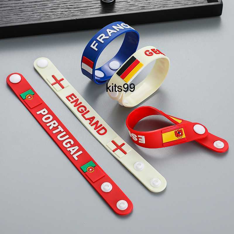

2022 Qatar world cup Collectable decorations national team rubber bracelet fans small gift souvenir France