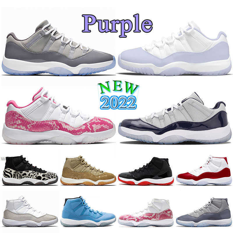 

2022 11s low pure violet basektball shoes mens womens high og jumpman 11 cherry university blue ultimate cool grey infrared s air JORDON jordens, B12 space jam 36-47
