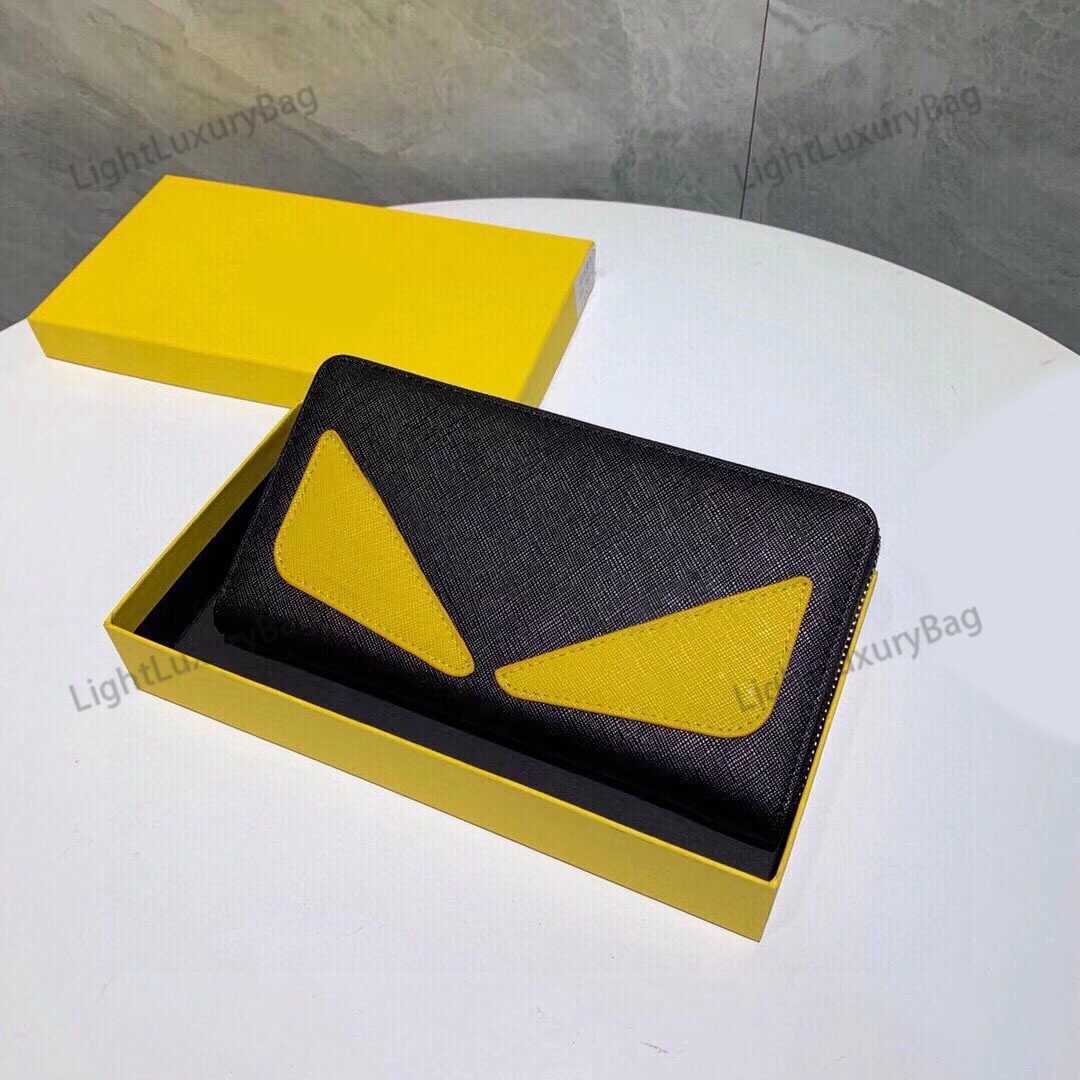 

Designer Leather High Capacity Wallet Quality Crossbody For Unisex Classic Famous Brand Purses 220317, Black