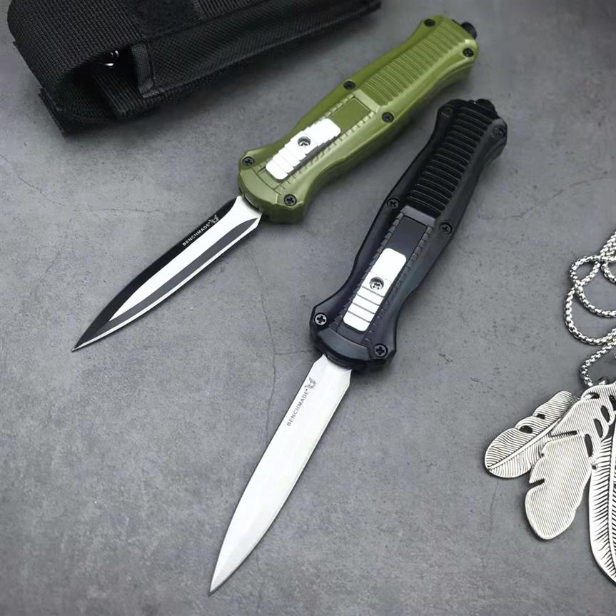 

Benchmade Infidel 3300 Pagan Automatic knives D2 Steel Machined EDC Pocket BM42 Tactical gear Survival knife with sheath BM 3310 3288Y