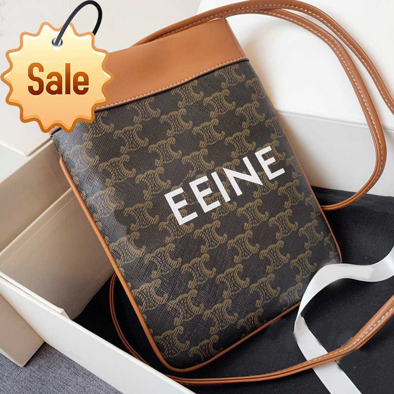Designer Bags Arc De Triomphe Mobile Bag Lovers' Old Flower High Sense Single Shoulder Messenger Bag Versatile Fashion Commuter Factory Direct