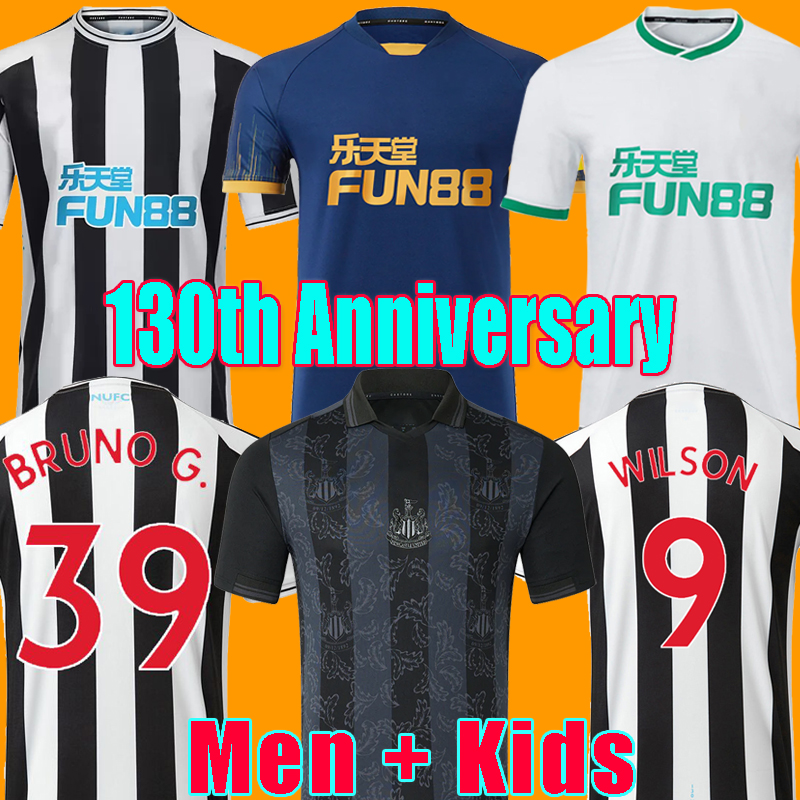 

22 23 Soccer Jersey Newcastle BRUNO G. WILSON SHELVEY ALMIRON WOOD NUFC 2022 2023 home away 3rd TRIPPIER Football Shirt MAXIMIN Men kit Kids 130 years, Men home epl