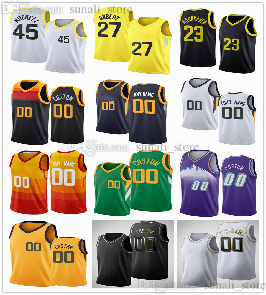 

2022-23 Printed Basketball Mike 11 Conley Jerseys Lauri 23 Markkanen Malik 5 Beasley Kelly 41 Olynyk 00 Clarkson Talen 0 Horton-Tucker Collin 2 Sexton Johnny 33 Juzang, Green