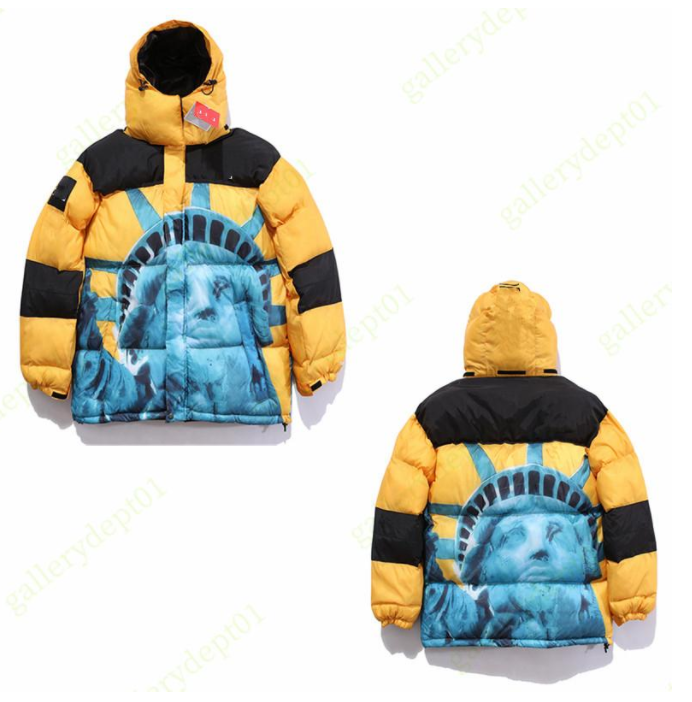 

Mens Designer Down Jacket Causal Hip Hop Overcoat Parkas Warm Thick Puffer Bomber Jackets Adventure Coat Outerwear Suitable for Extreme Cold Areas, Style no.5