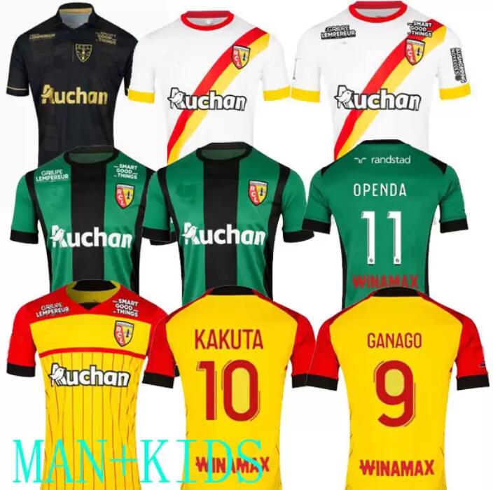

2022 RC Lens third away maillot soccer jerseys 22 23 home KAKUTA OPENDA 27 GANAGO SOTOCA FOFANA GRADIT FORTES BUKSA CABOT BANZA POREBA, 22 23 away kids