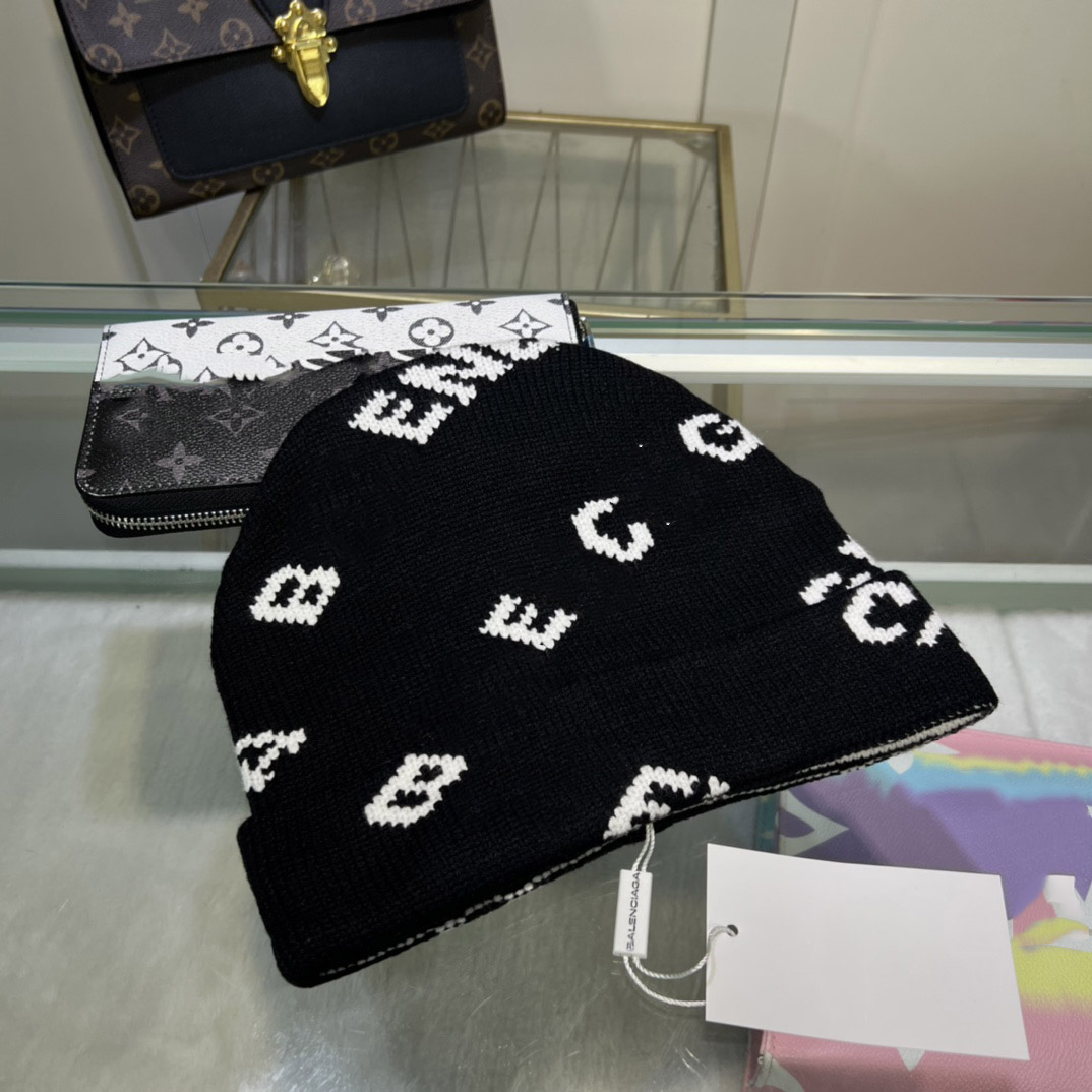 

Designer men's and women's hats winter wool material luxury warm outdoor indoor leisure classic fashion with box