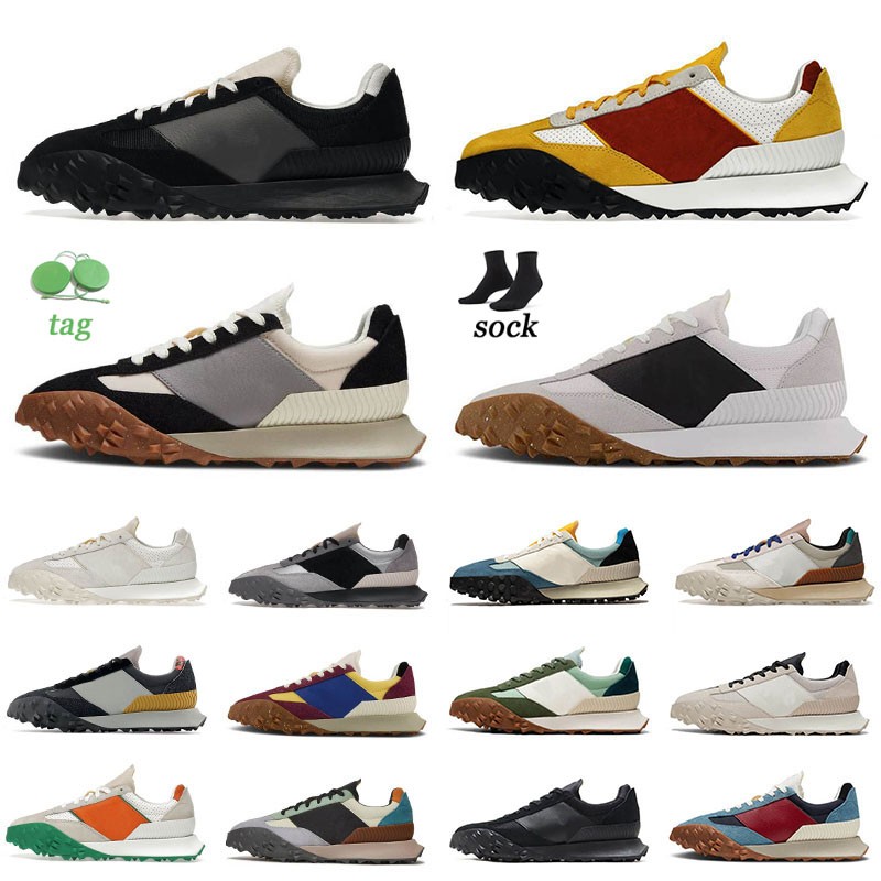 

original mens womena soft spikes running shoes new style xc72 xc 72 orange green sparece triple black white gum red yellow cool grey suede, C01 36-45