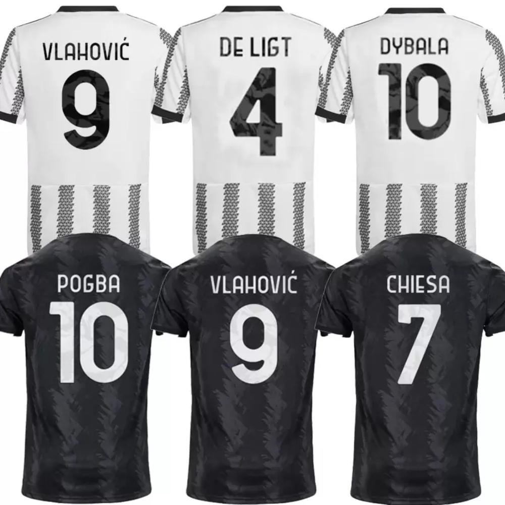 

2023 fans player version 2022 home soccer jersey VLAHOVIC KEAN DYBALA MORATA CHIESA McKENNIE LOCATELLI top jerseys 22 23 JUVE Kits Men Kids uniform, 22 23 away aldult series a