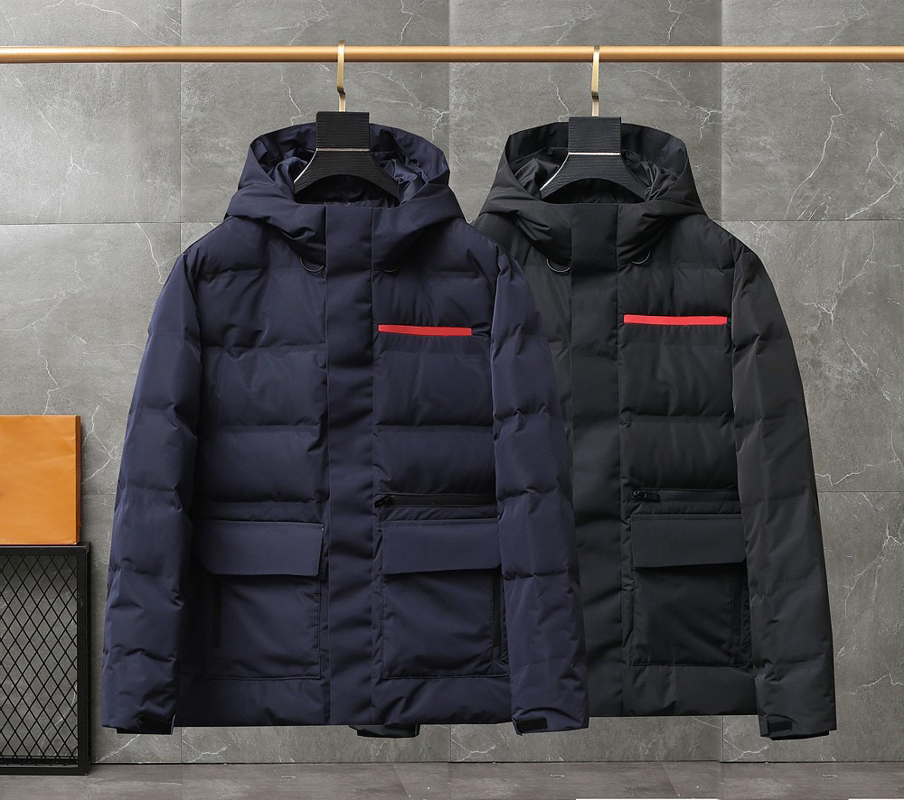 

2023 Winter Down Jacket Quality Men Puffer Jackets Hooded Thick Coats Big Fur Hooded Mens Parka Winters Coat Size -XXXL, Blue