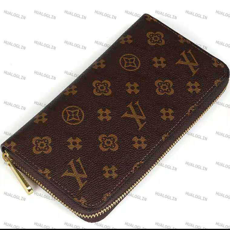 

Luxurys Brand single zipper wallets Women Genuine Leather clutch wallet ladies long classical purse with orange box card 60017 Louiseity, Customize