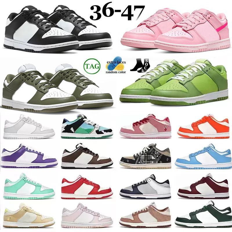 

running Shoes Mens Panda triple pink Medium Olive Gray Fog Syracuse Coast shades of green Photon dunks low Dust Sail Eater Candy Women Trainers Sneakers size 36-47, 13
