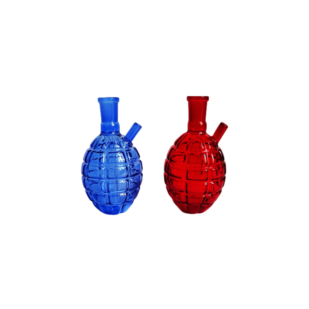 

Thickened color hookah bag hookah gun creative modeling glass filter pot bong