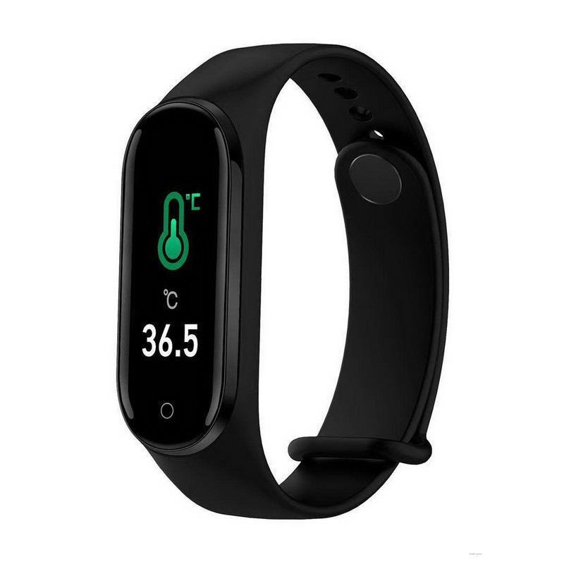 

Smart Watches M4pro Smart Bracelet Temperature Measurement Electronic Exercise Step Heart Rate Blood Pressure Blood Oxygen Bracelet 221013