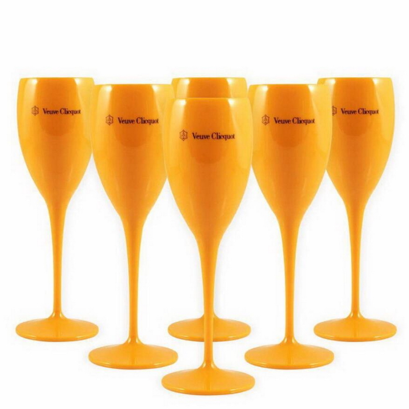 

Wine Party Champagne Coupes Glass VCP Champagne Flutes Goblet Plastic Veuve Cups