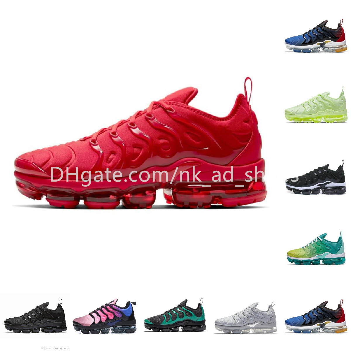 Chaussures de designer Running Sneakers Trainers Triple blanc noir laser Blue Volt Glow Outdoor Sports TN Plus Mens Femmes Oreo Breathable Eur 36
