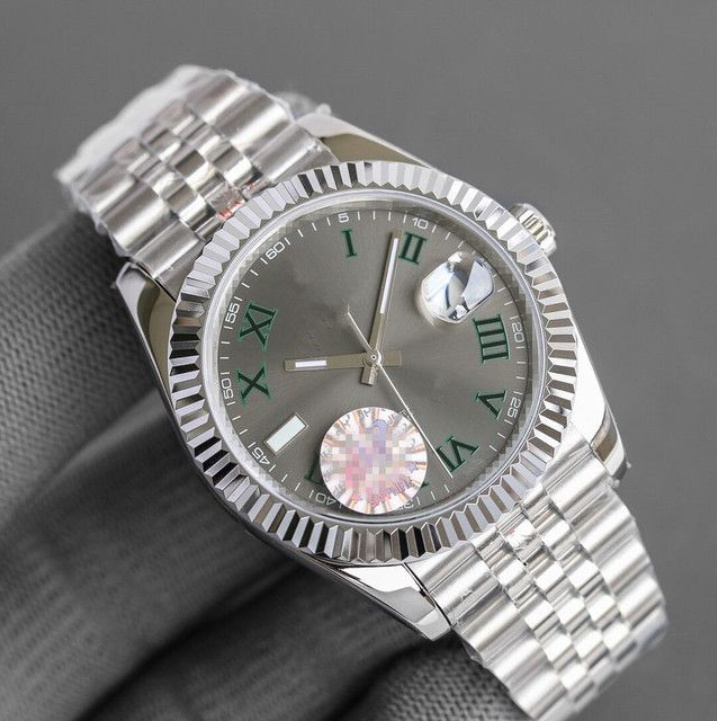 

Automatic Mechanical Watches Men Big Magnifier 41mm Stainless steel Sapphire Mens Watches Male Wristwatches waterproof Luminous