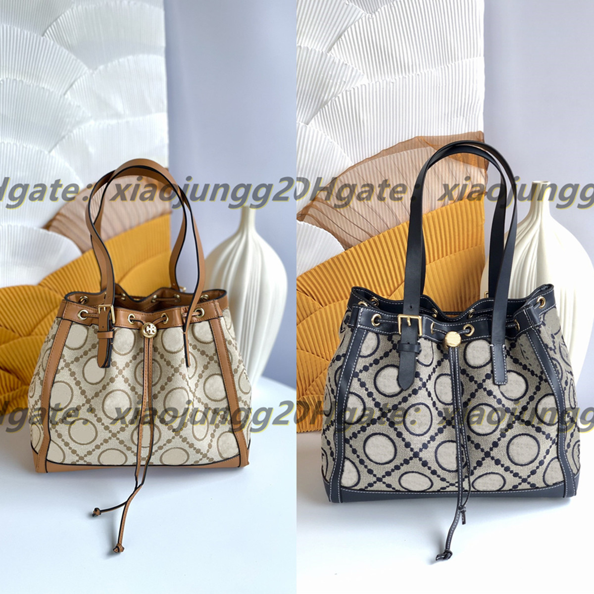 

Women's Cross Body Bags Luxury designer handbag Fashion wooden shopping bag handbag Solid, Box