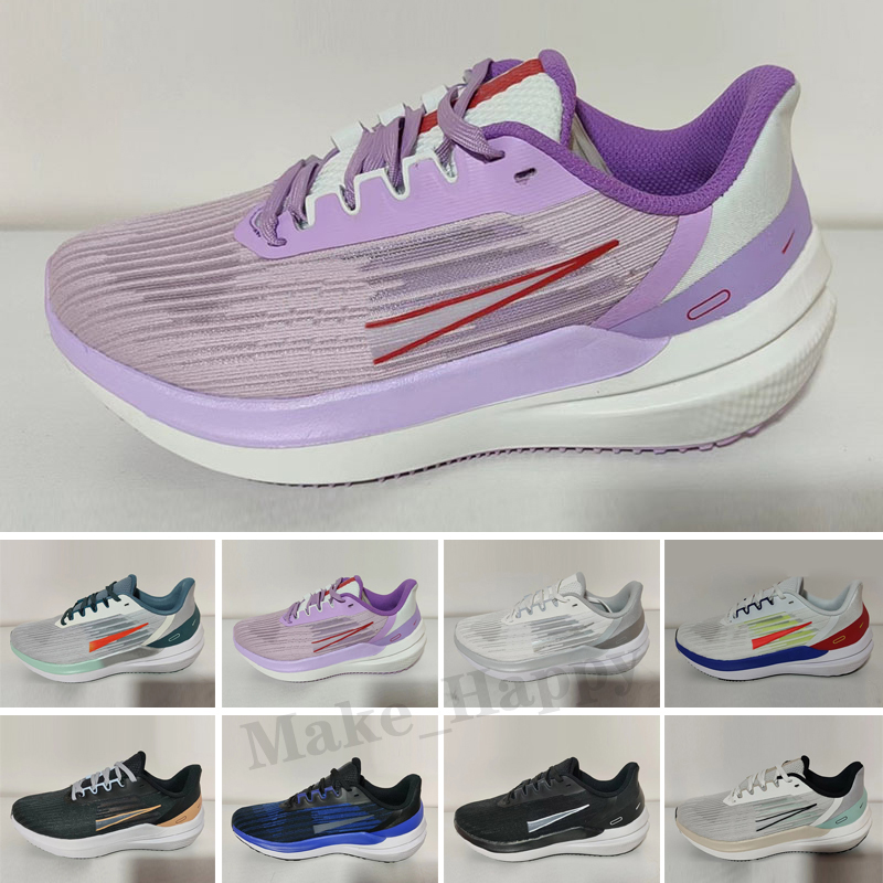 Hommes Femmes Trail Running Chaussures Pegasu V9 Designer Light Bone Mint Foam Pure Platinum Obsidian Dark Marina Blue Taille 36-45