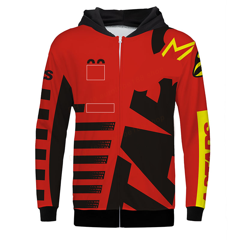 Veste polaire chaude personnalisée pull de cavalerie de moto cross-country moto équitation costume de course manteau à capuche