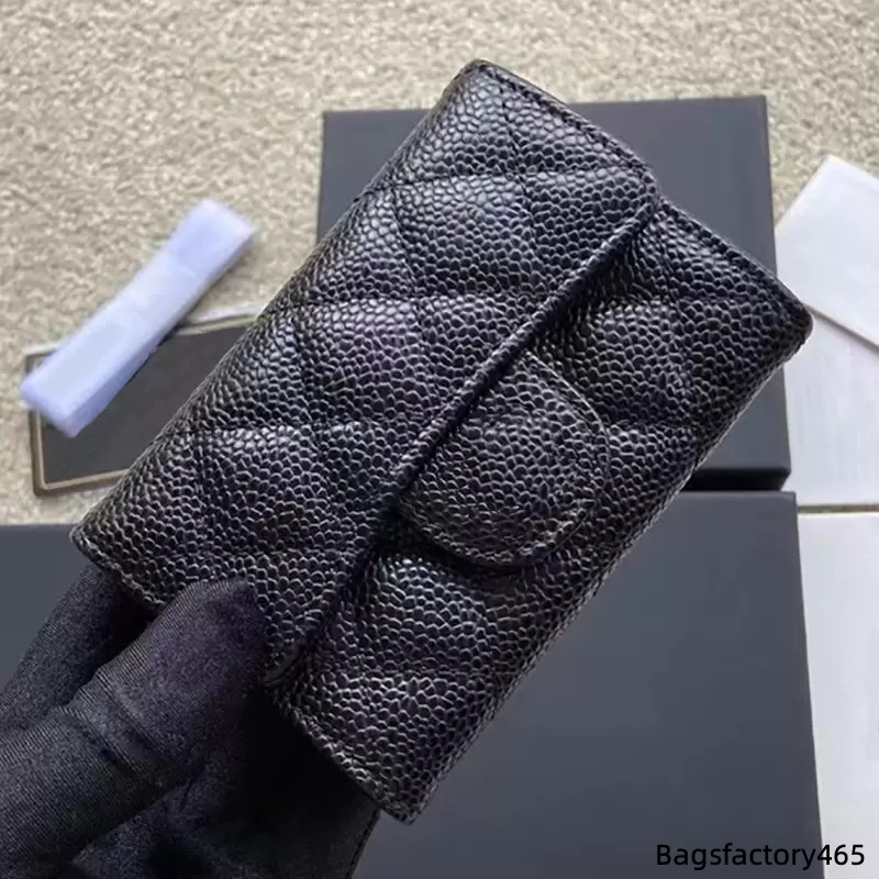 

Mini Classic Ladies Coin Purse Brand Fashion Leather Multifunctional Leather Credit Card Holder, Cowhide/golden