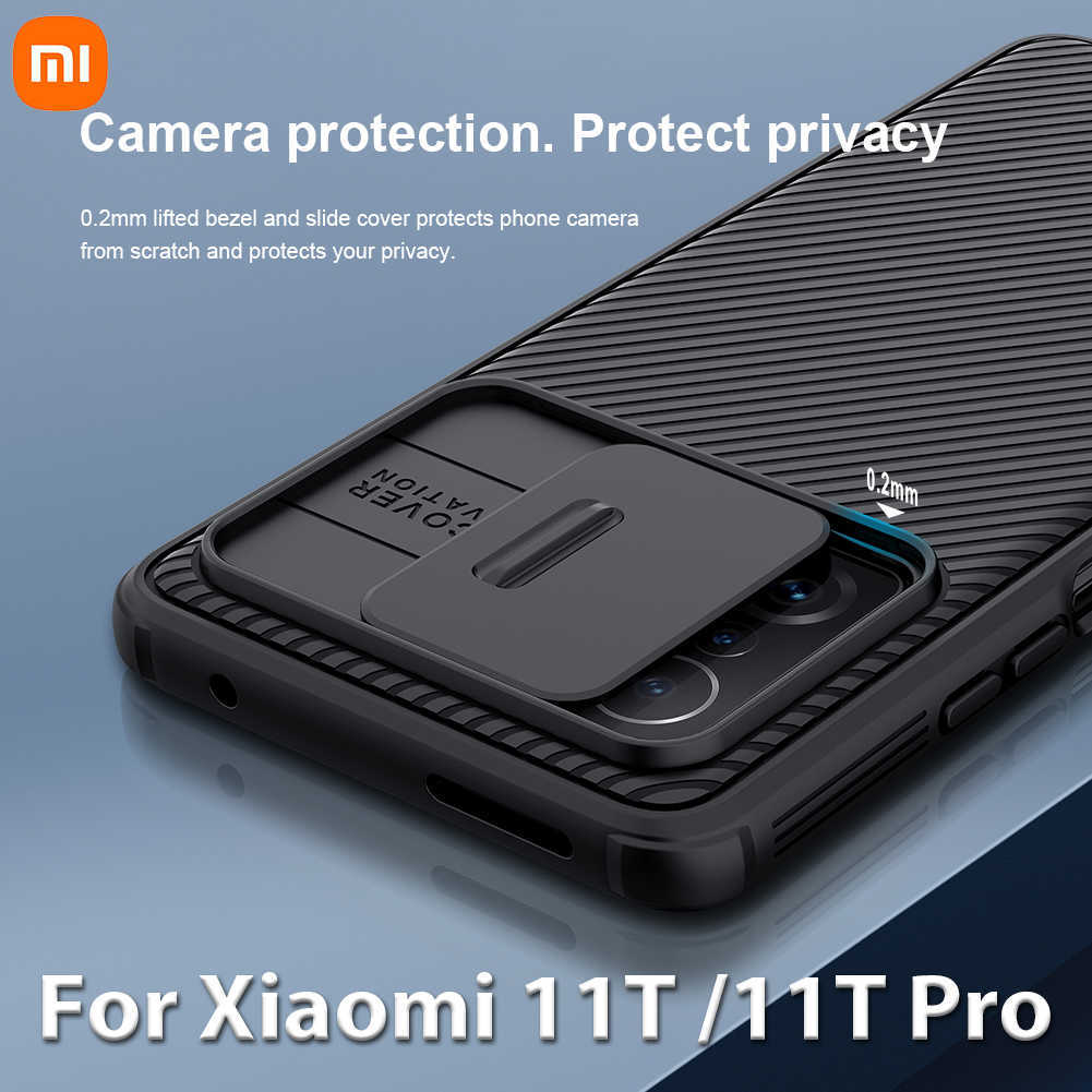Cell Phone Cases Xiaomi For 11T Pro CamShield Slide Lens Back Cover Mi Camera tection L260616