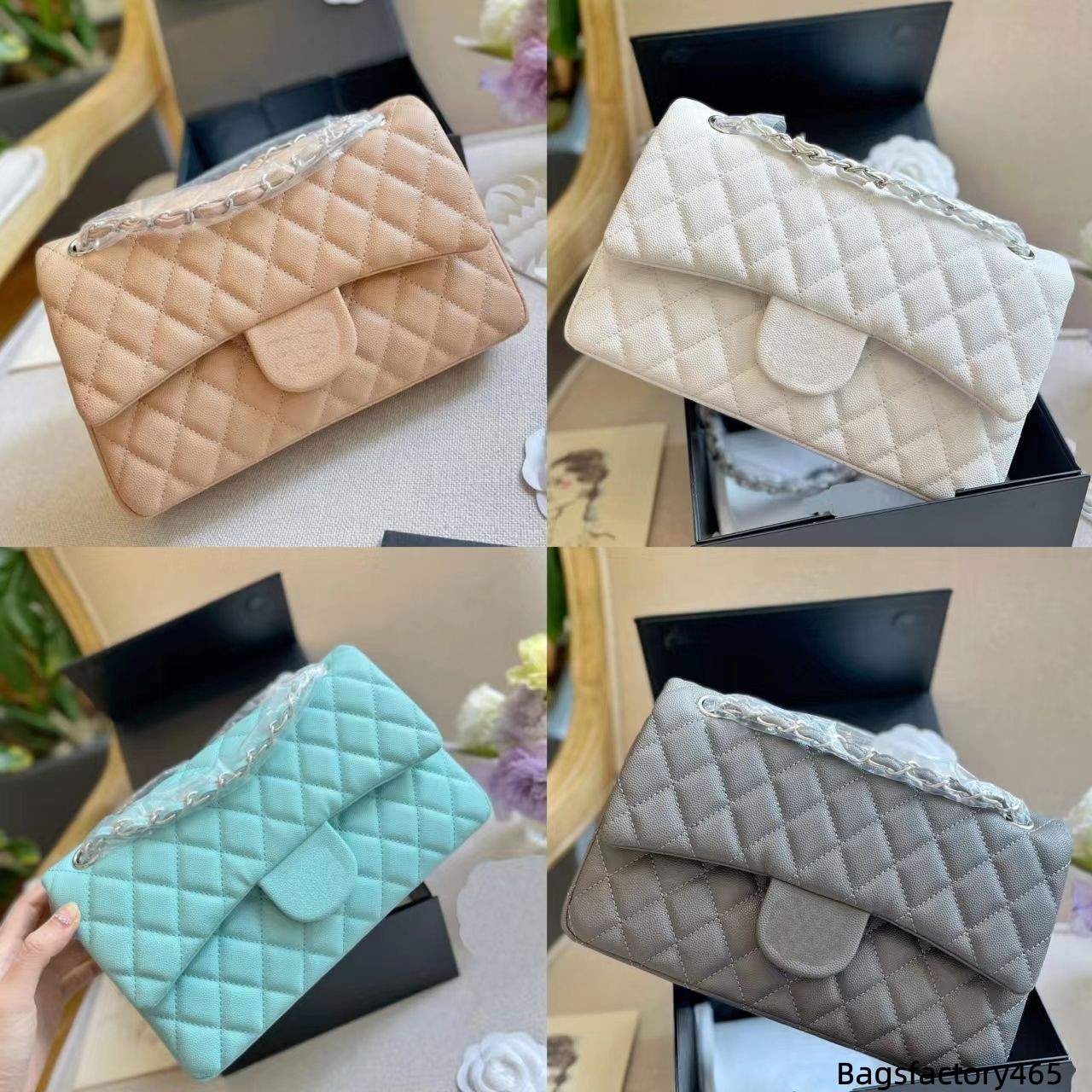 

Top Women Leather Chains Handbags Tote Bag Handbag High Quality Fashion Large Bags Luxury Designer Travel Crossbody Shoulder Solid Color Wallet Purses, Beige gold
