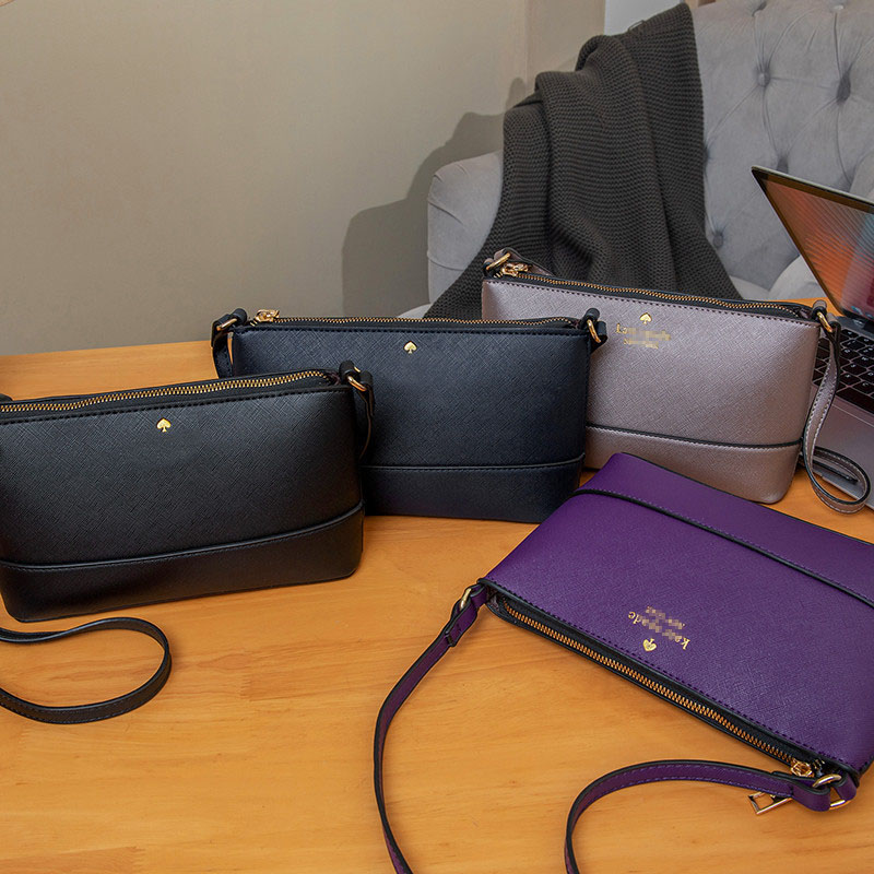 2023 Nouveaux sacs d'épaule femme Pu en cuir en cuir Sacs de messager Kate sacs à main femme de luxe marque crossbody sac à bandoulière ks portef