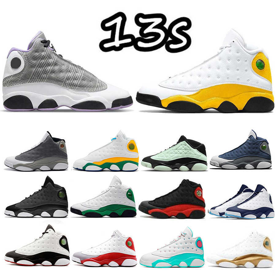 

2022 13 13s Mens Basketball Shoes Sneakers Houndstooth Singles Day Dark Powder Blue Starfish Flint Chicago Island Hyper Royal DMP Women