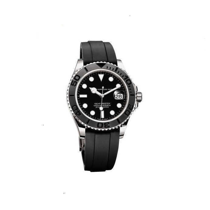 

All Styles Automatic Movement Yatch Master Watch Men Black Dial Rubber Band Male Montre Homme, Not watch