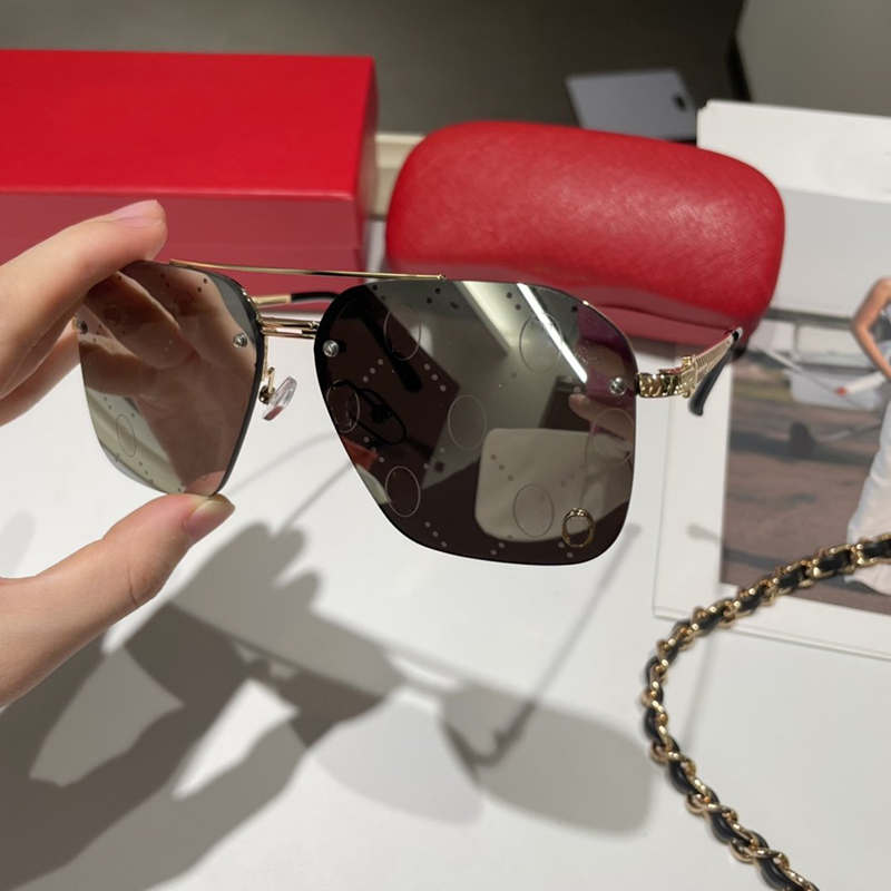 Oversized Designer Sunglasses Brand Luxury Sunglasses Stylish Fashion C Decoration Polarized for Mens Woman Glasses UV400 Eyeglasses With box Son-image-810391558