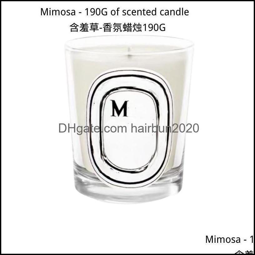 candles 190g scented candle including box dip colllection bougie pare home decoration collection item drop delivery 2022 garden dhva0