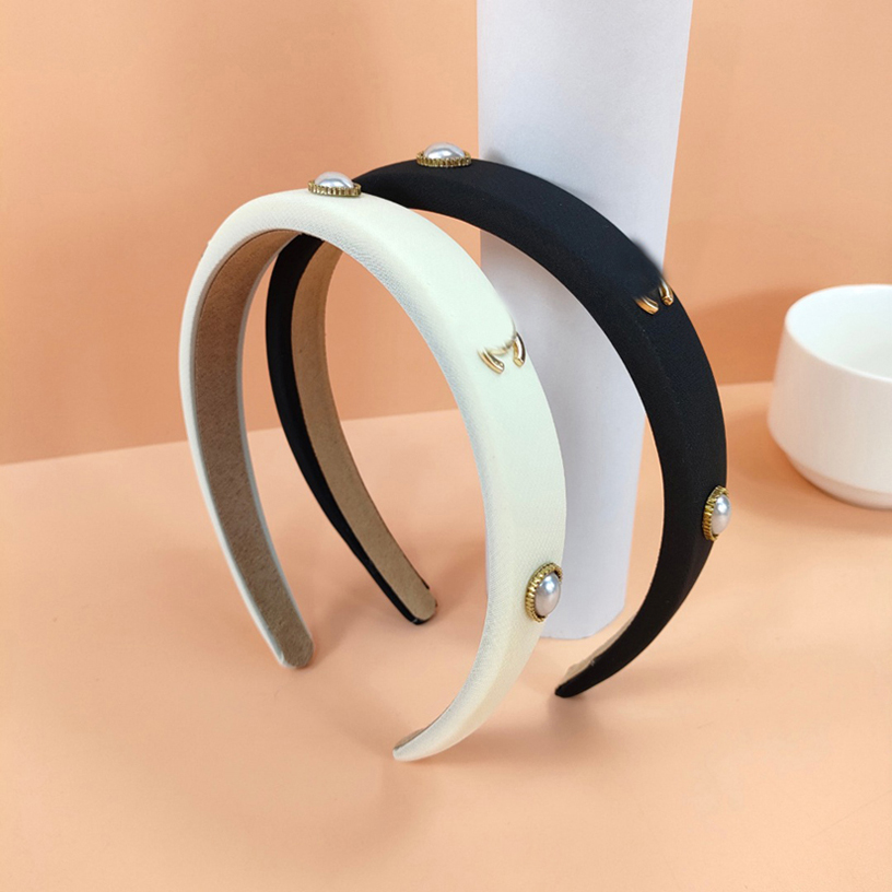 

23ss 2color Luxury Fashions Designers Letters Headband Women Leather Vintage Hair Hoop Outdoor Recreation Headwrap Head Accessories