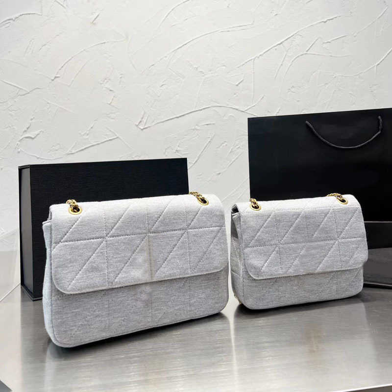 

Designer Luxury YYSL Bags For Womens Handbags Crossbody Purses YSLitys large Capacity Versatile The Tote Bag Loulou Multicolour Fashion Leather Wallet KBOJ, Grey