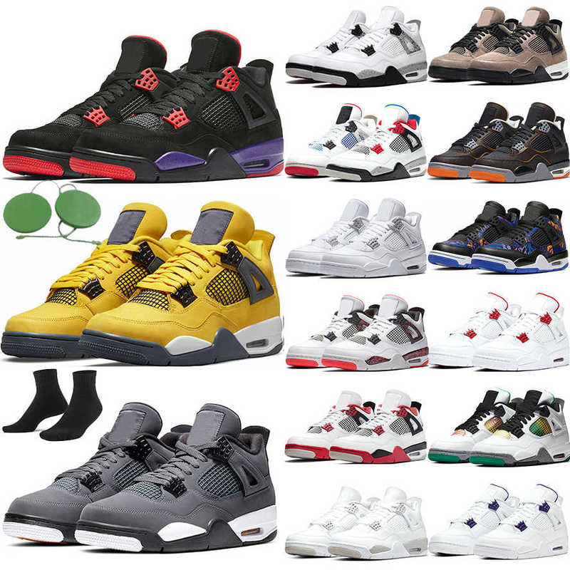 

basketball shoes Jumpmans 4 men women jorden 4s Red Thunder Black Cat White Oreo Desert Moss What The Taupe Haze Shimmer Royalty mens, # 2