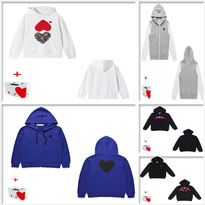 

Hoodie Men's 21 Men High Quality Women Sweatshirts Red Heart Set Head Lapel Letters Love Long Sleeve Couples Bring Tote Bag, 14