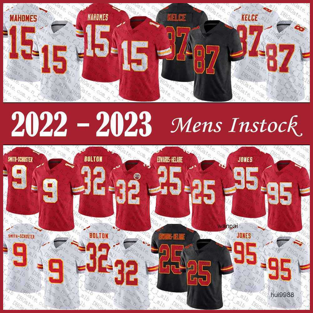 

Jersey City''Chiefs''15 Patrick''Mahomes 87 Travis Kelce KC Mens Football Jersey 9 JuJu Smith-Schuster 25 Cl''nfl''jerseys, Shown