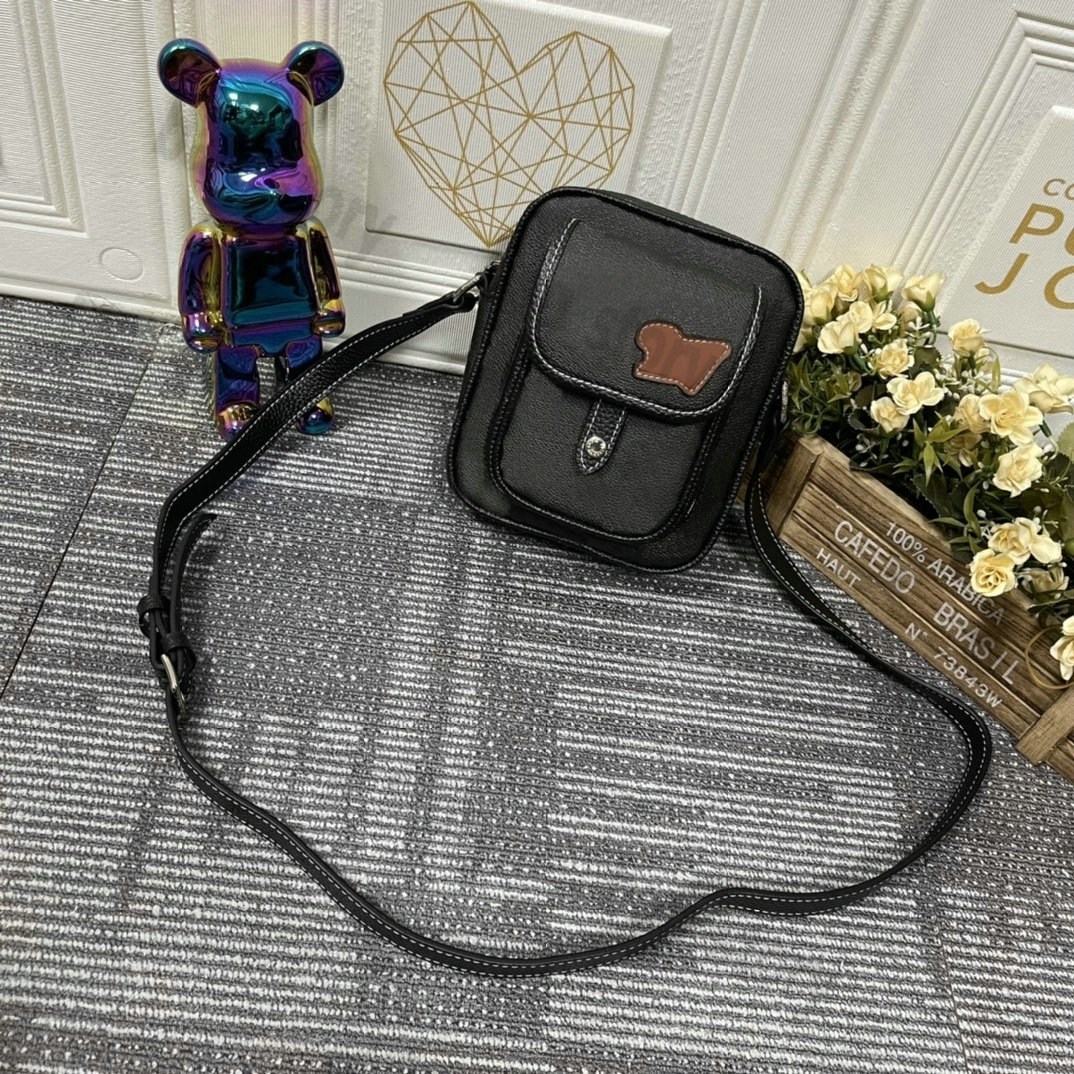 

M81854 Camera Bag CHRISTOPHERE Wearable Wallet Handbag Designer Sport Monos Orange 3D Print Letter Logo Crossbody Shoulderbag Messenger Flap with Front Pocket