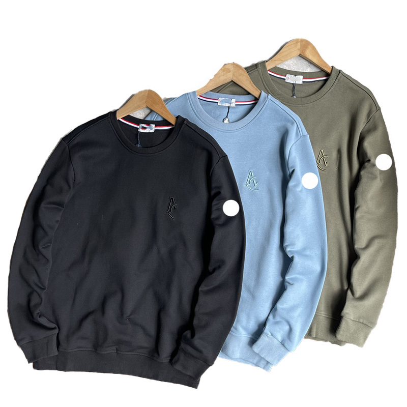 

Maya Designer Men's Hoodies&Sweatshirts Women's Cotton Terry Round Neck Letter Embroidery Sweatshirt Couple's Relaxed Casual Long Sleeve Pullover Warm Top, Supplement (not shipped separately)