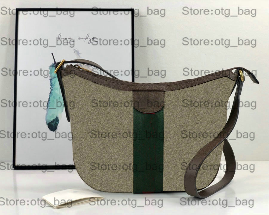 

598125 Ophidia dumpling Shoulder Bag Classic Canvas bags Crossbody Women Floral Half Moon Leather Clutch Message Handbags with Red and Green Webbing Luxurys, Customize