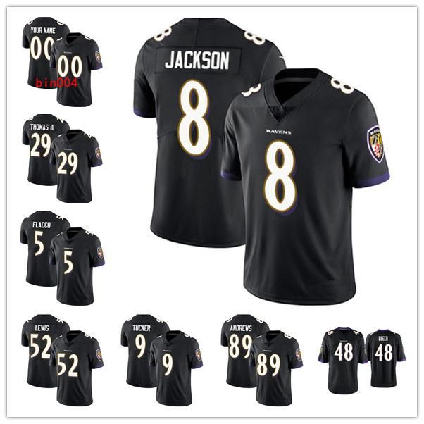 

College wear Jersey Baltimore''Ravens''MEN Women Football black youth''nfl, 14