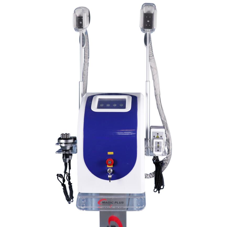 2022 Multifunctional 5 In 1 Cryolipolysis Machine With Double Lipo Laser Cavitation Rf Slimming Ce/Dhl