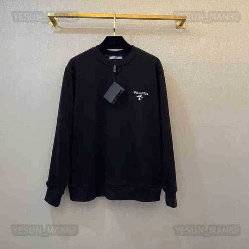 

Men' Hoodies Sweatshirts Mens Womens Designer prad Classic Hoodie Letter Print Casual Luxury Round collar Coat Cotton Autumn And winter Sweater Hooded