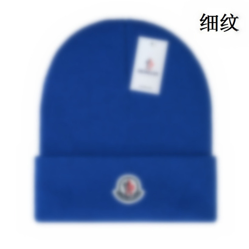 

New France Fashion Mens Designers Hats Bonnet Winter Beanie Knitted Wool Hat Plus Velvet Cap Skullies Thicker Mask Fringe Beanies Hats M-09, No.13