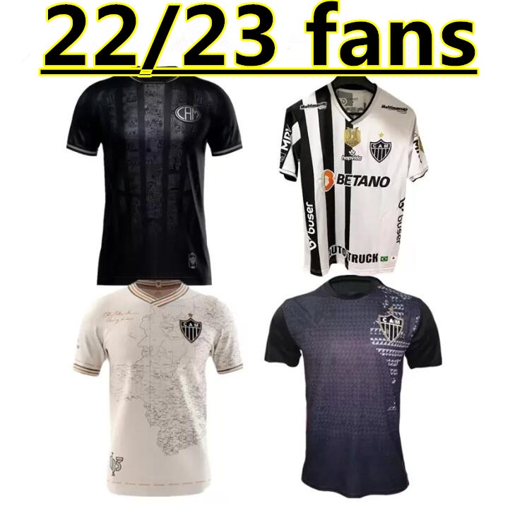 

22/23 Atletico Mineiro Home soccer jersey 2022 VARGAS M.ZARACHO SASHA ELIAS 113 special edition Shirt Away white KENO MARQUINHOS GUGA 3rd Football uniform 666, Orange