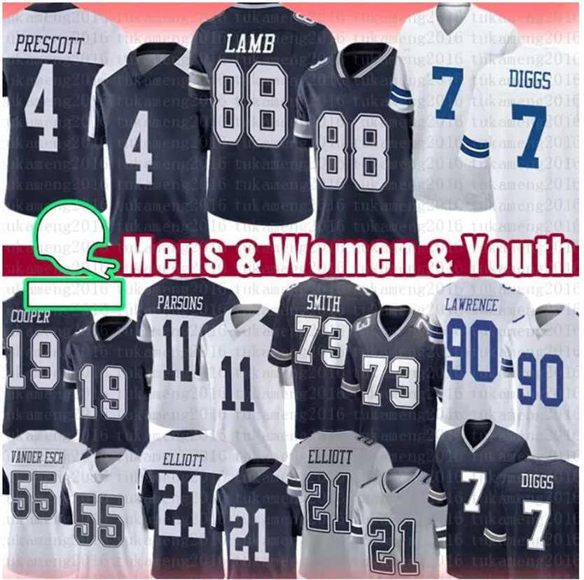 

Mens Jersey 88 CeeDee Lamb Micah Parsons Dak Prescott Football Jason Witte Ezekiel Elliott Amari Cooper Leighton Vander Esch white Trevon Diggs DeMarcus Lawrence, Shown