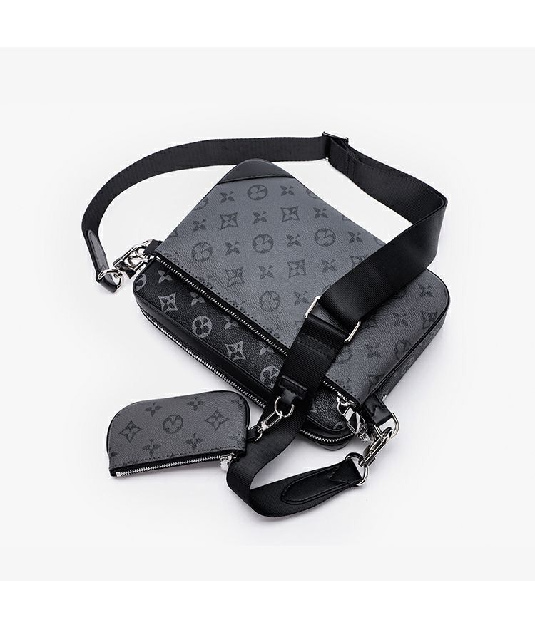 

Evening Bag Cross Body Wallets Leather Patchwork New Men Bag handbag shoulder bags designer handbags louiseity fashion viutonity wallet phone bao, Black flower