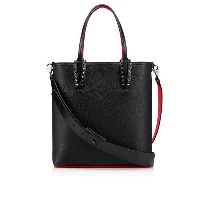 

22Fashion Bag cabata designer totes rivet genuine leather Red Bottom Handbag composite handbags famous purse shopping bags Black White, Box