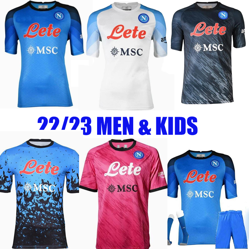 

22 23 Napoli Maradona soccer jersey Naples football shirt 2022 2023 Home Away Third ZIELINSKI camiseta de futbol INSIGNE maillot foot MERTENS camisa LOZANO OSIMHEN, Away with patch1
