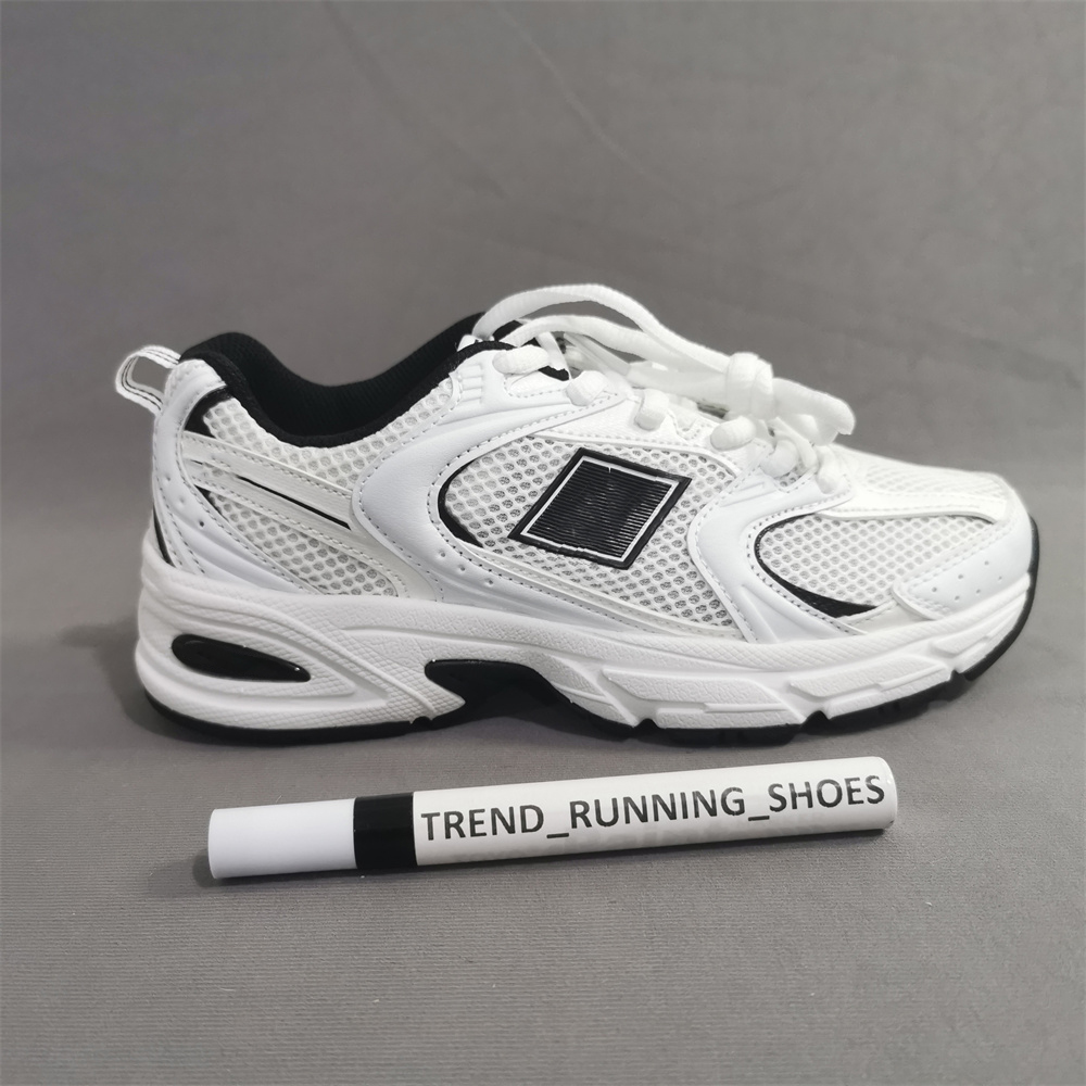 

530 Mens running shoes white silver navy steel grey nightwatch green black details ivory steel blue designer sneaker women trainers Men Sneakers, #16